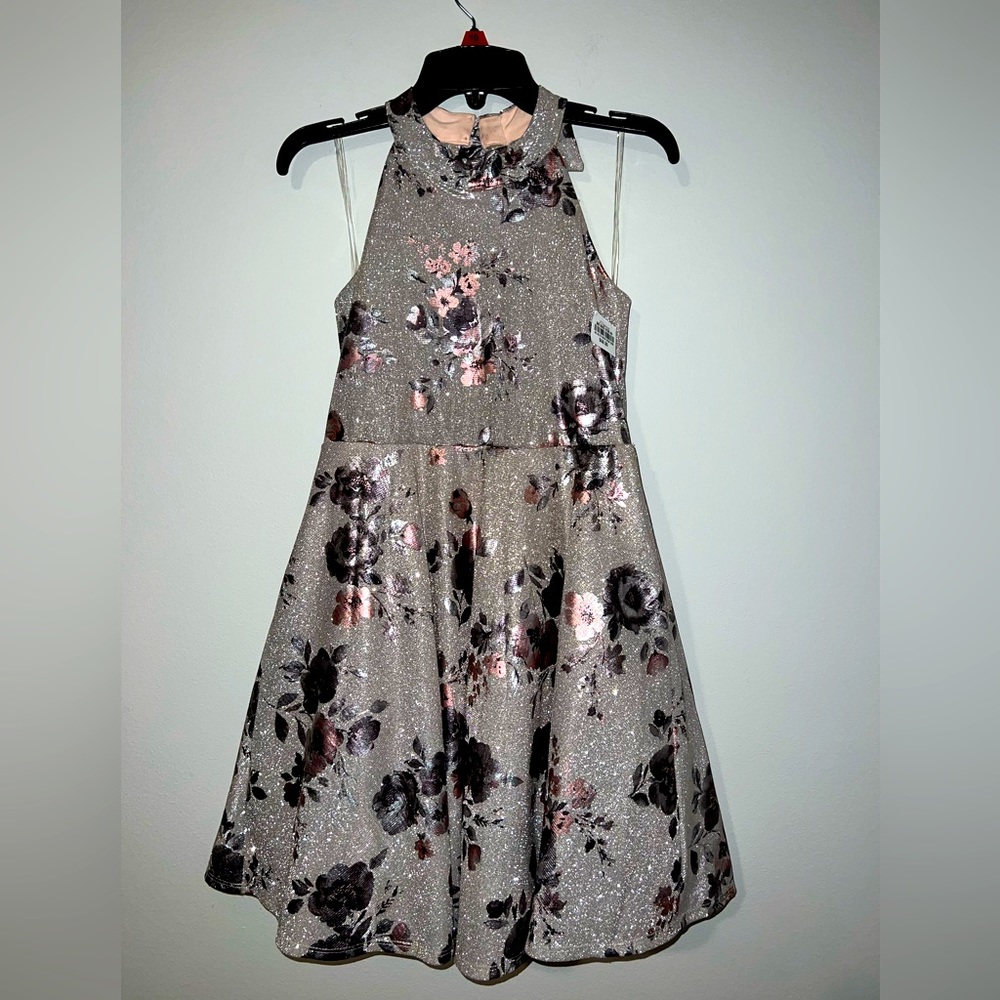 “Emerald Sundae” girls dress